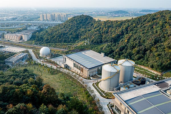 Jingzishan Kitchen Waste Pretreatment Project, Hangzhou, Zhejiang