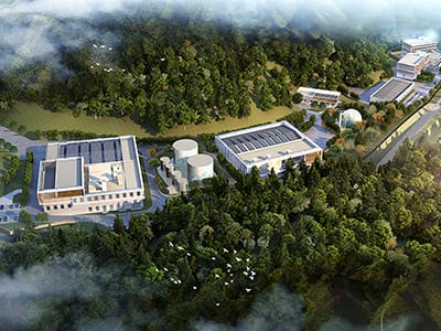 Jingzishan Kitchen Waste Pretreatment Project, Hangzhou, Zhejiang