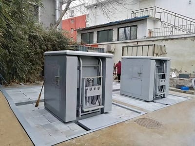 Underground Intelligent Waste Compression Equipment for Beijing Institute of Technology