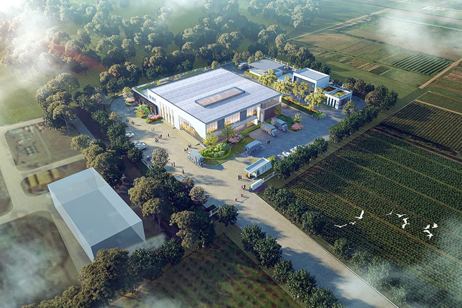 Vertical Waste Transfer Station, Deqing County, Huzhou, Zhejiang