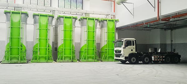 Vertical Waste Transfer Station, Deqing County, Huzhou, Zhejiang