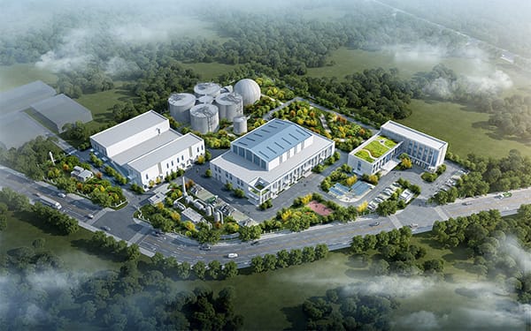 Wenjiang District Food and Kitchen Waste Treatment Project, Chengdu, Sichuan