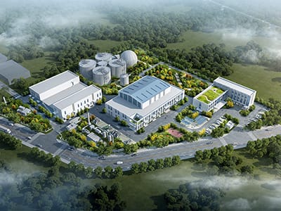 Wenjiang District Food and Kitchen Waste Treatment Project, Chengdu, Sichuan