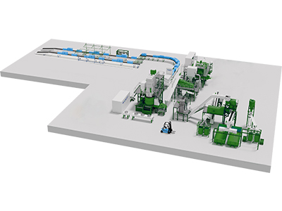 WEEE or E-Waste Recycling System