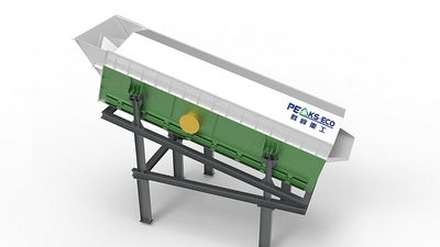 Two Stage Waste Screen