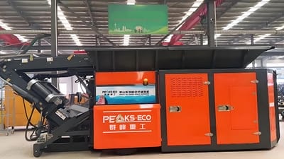 Mobile Double-Shaft Shredder