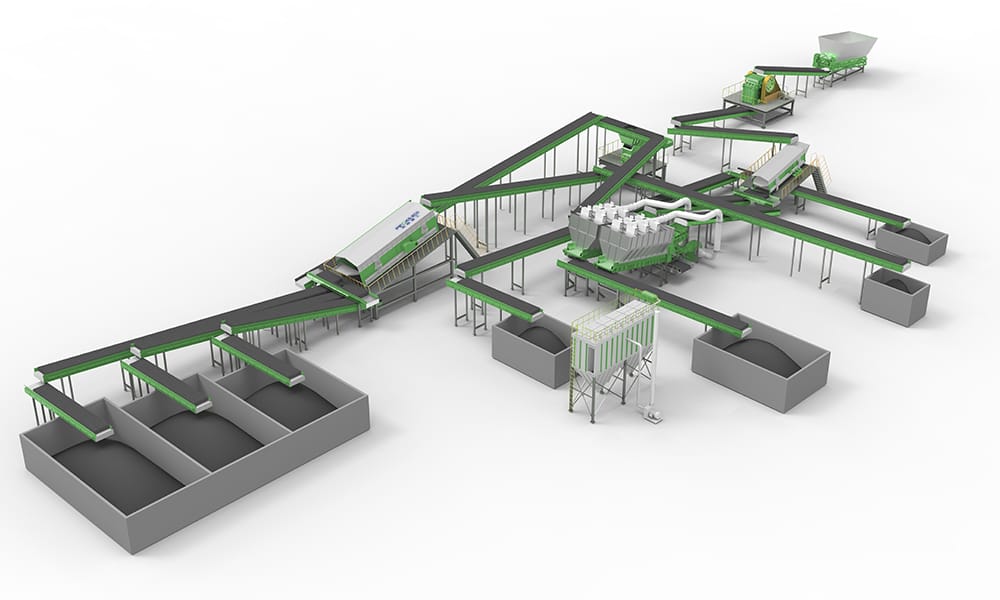 Construction Waste Treatment System
