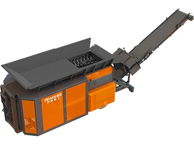 Mobile Double-Shaft Shredder