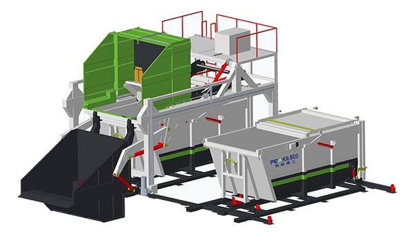 High-Lift Garbage Compression Station