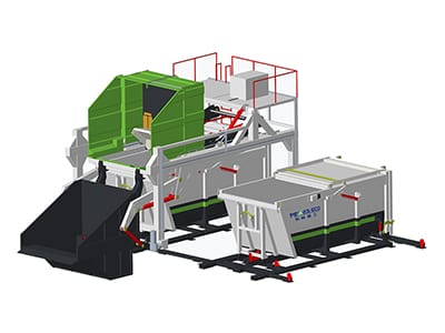 High-Lift Garbage Compression Station