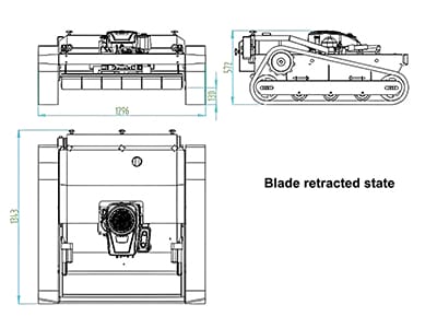 Crawler Lawn Mower