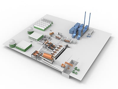 Comprehensive Waste Treatment & Recycling System