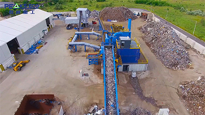 Scrap Metal Recycling Plant